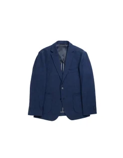 WILLOW FLAT SPORTS FIT JACKET - INDIGO