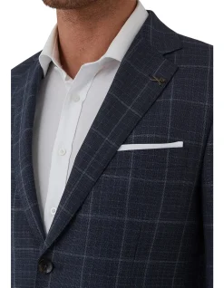WINDOWPANE CHECK JACKET