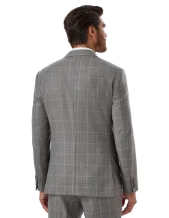WINDOWPANE CHECK JACKET