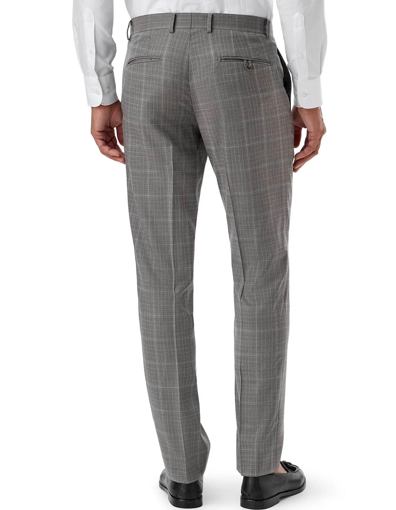 WINDOWPANE CHECK TROUSER