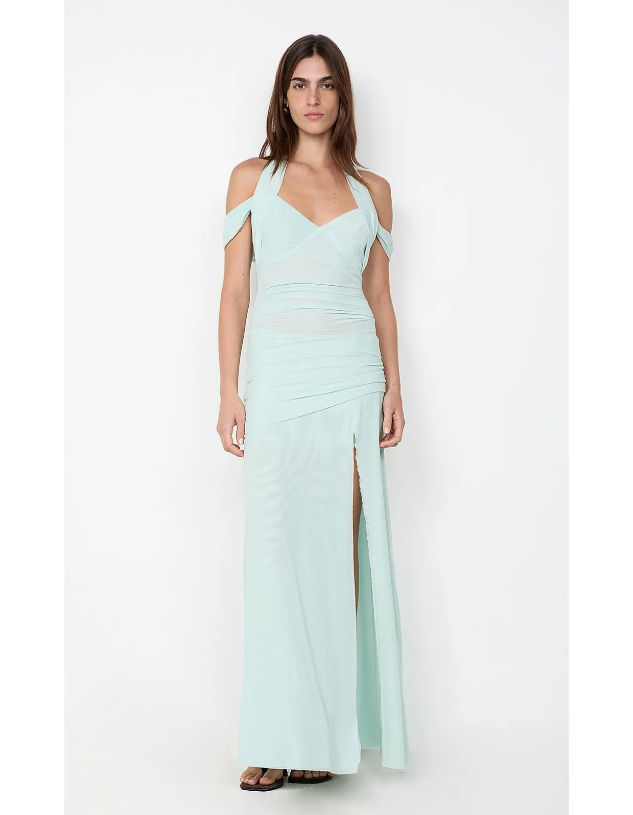 WINNIE HALTER MAXI DRESS