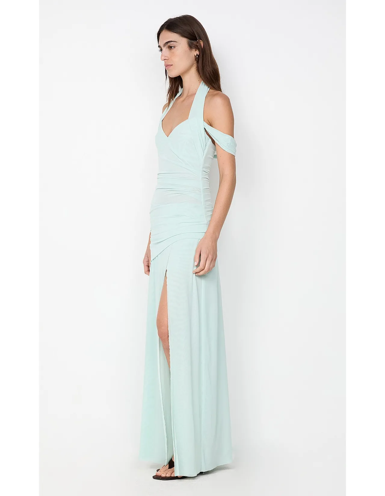 WINNIE HALTER MAXI DRESS