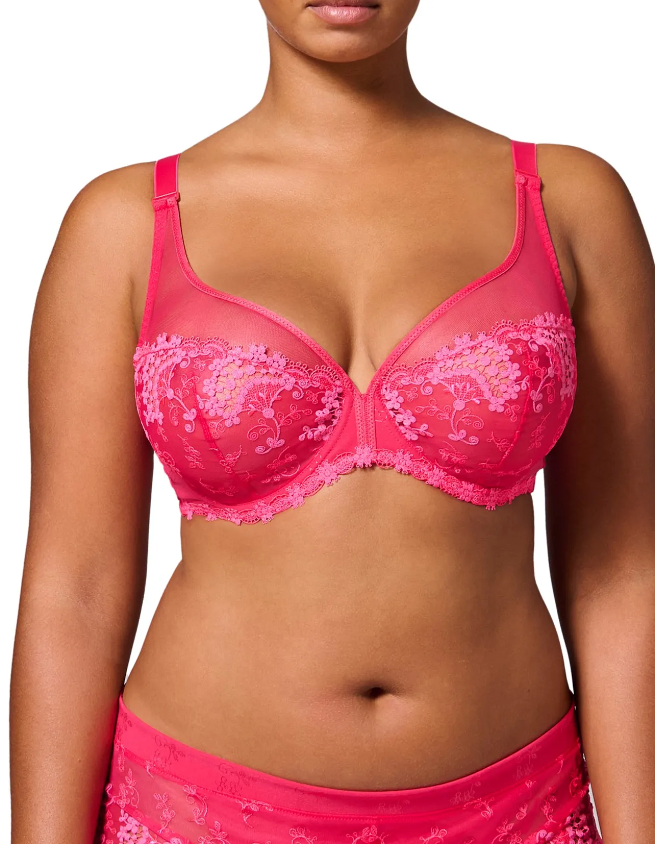 WISH FULL CUP PLUNGE BRA