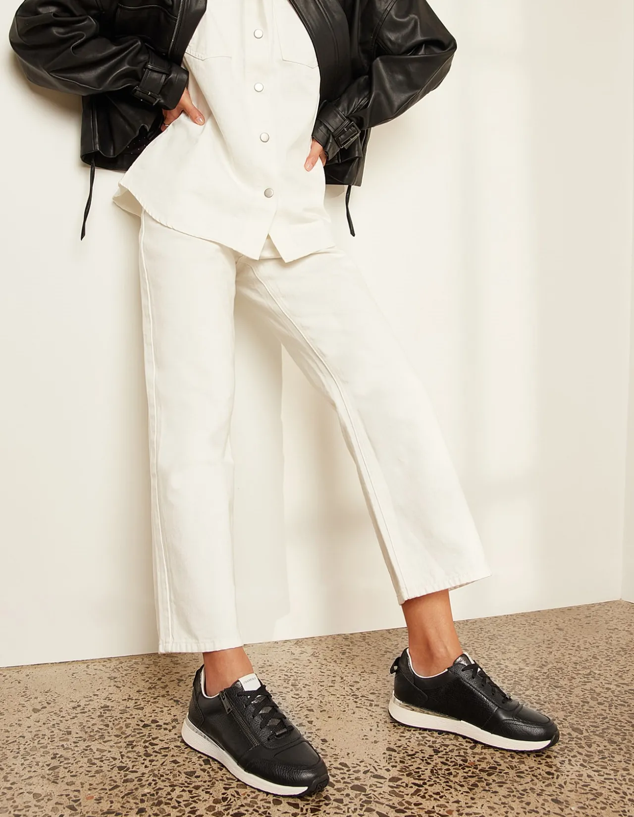 WOMEN'S Brooklyn III Black/Steel SNEAKER