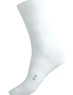 women's cotton striped health crew cut sock