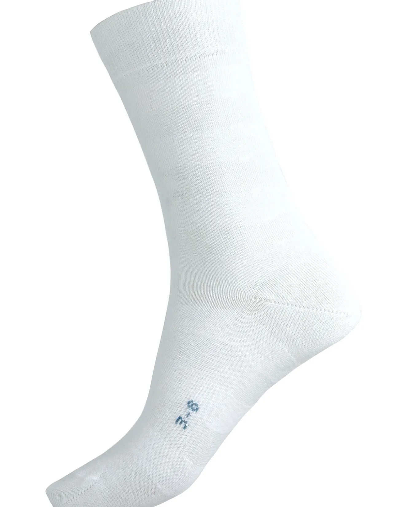 women's cotton striped health crew cut sock