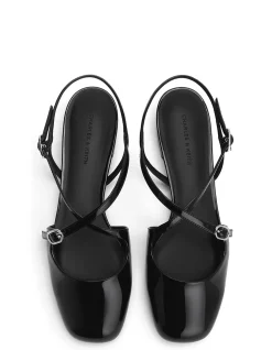WOMEN'S Covered Open-back Flats SHOE