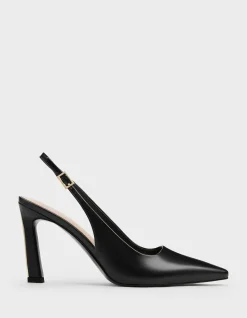 Women's Covered Open-back Heels