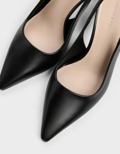 Women's Covered Open-back Heels