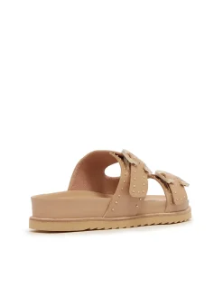 WOMEN'S Deon Camel Stud SANDAL