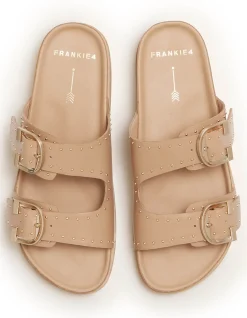 WOMEN'S Deon Camel Stud SANDAL