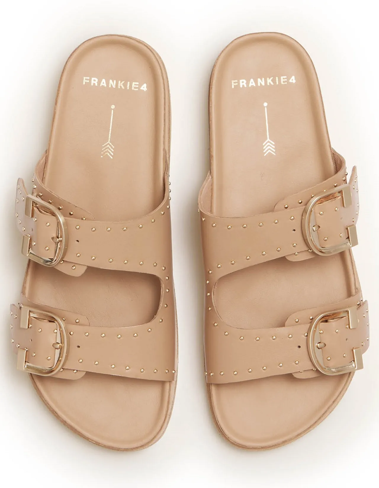 WOMEN'S Deon Camel Stud SANDAL