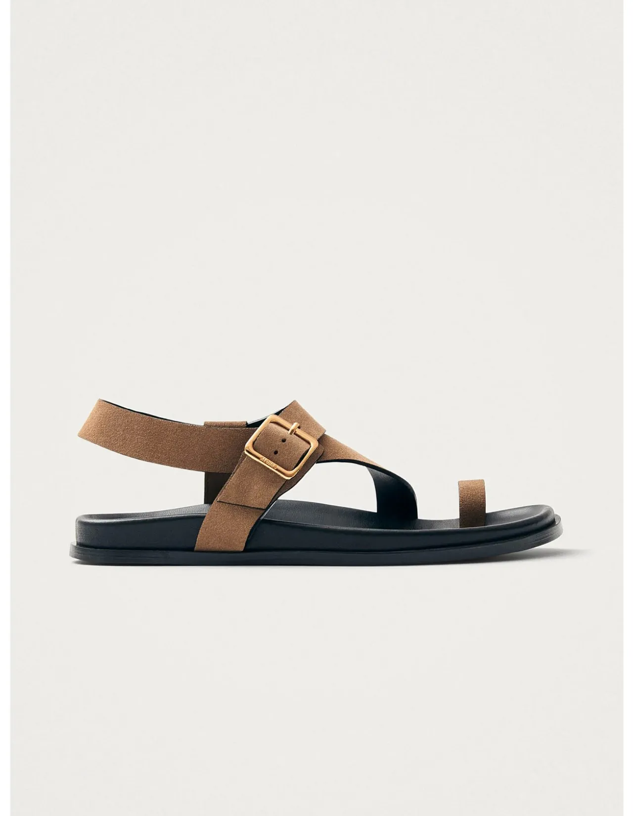 Women's Siren Suede Tan Leather Sandals