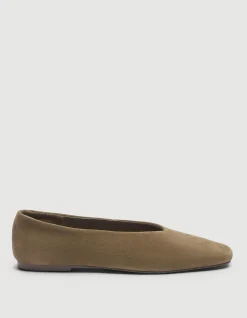 WOMEN'S Andrea Suede Ballet Flat SHOE