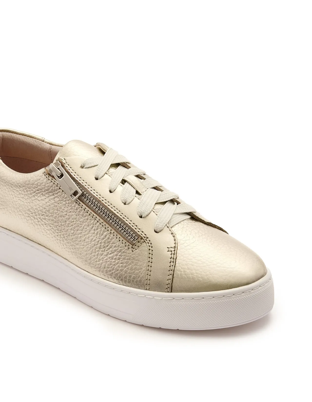 WOMEN'S Billie II White Gold Tumbled SNEAKER