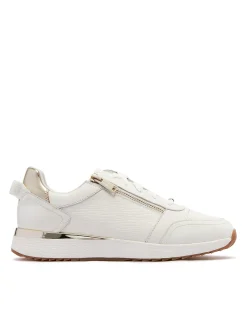 WOMEN'S Brooklyn III White/Gold SNEAKER
