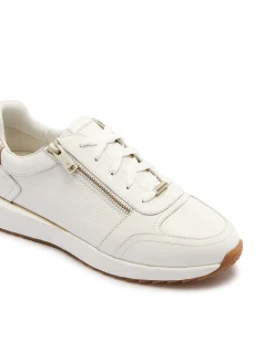 WOMEN'S Brooklyn III White/Gold SNEAKER