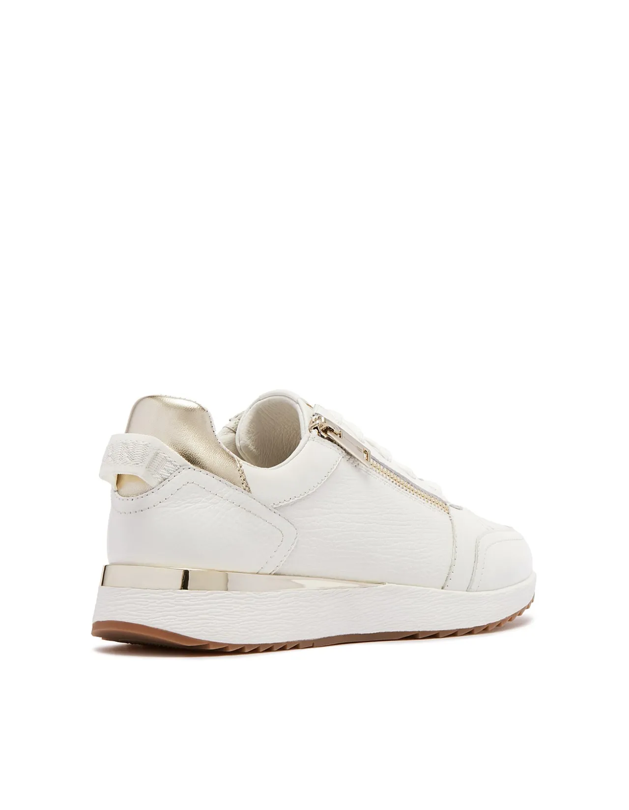 WOMEN'S Brooklyn III White/Gold SNEAKER