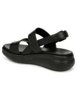 WOMEN'S Coast Black Tumble SANDAL