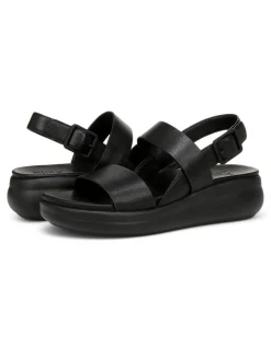 WOMEN'S Coast Black Tumble SANDAL