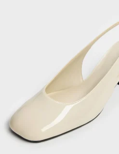 Women's Covered Open-back Heels