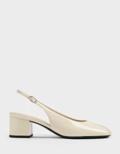 Women's Covered Open-back Heels