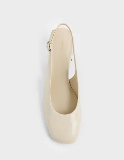 Women's Covered Open-back Heels