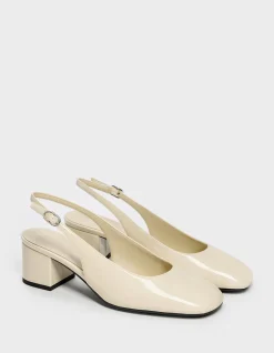 Women's Covered Open-back Heels