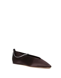 WOMEN'S EMERY SATIN BALLET WITH ANKLET