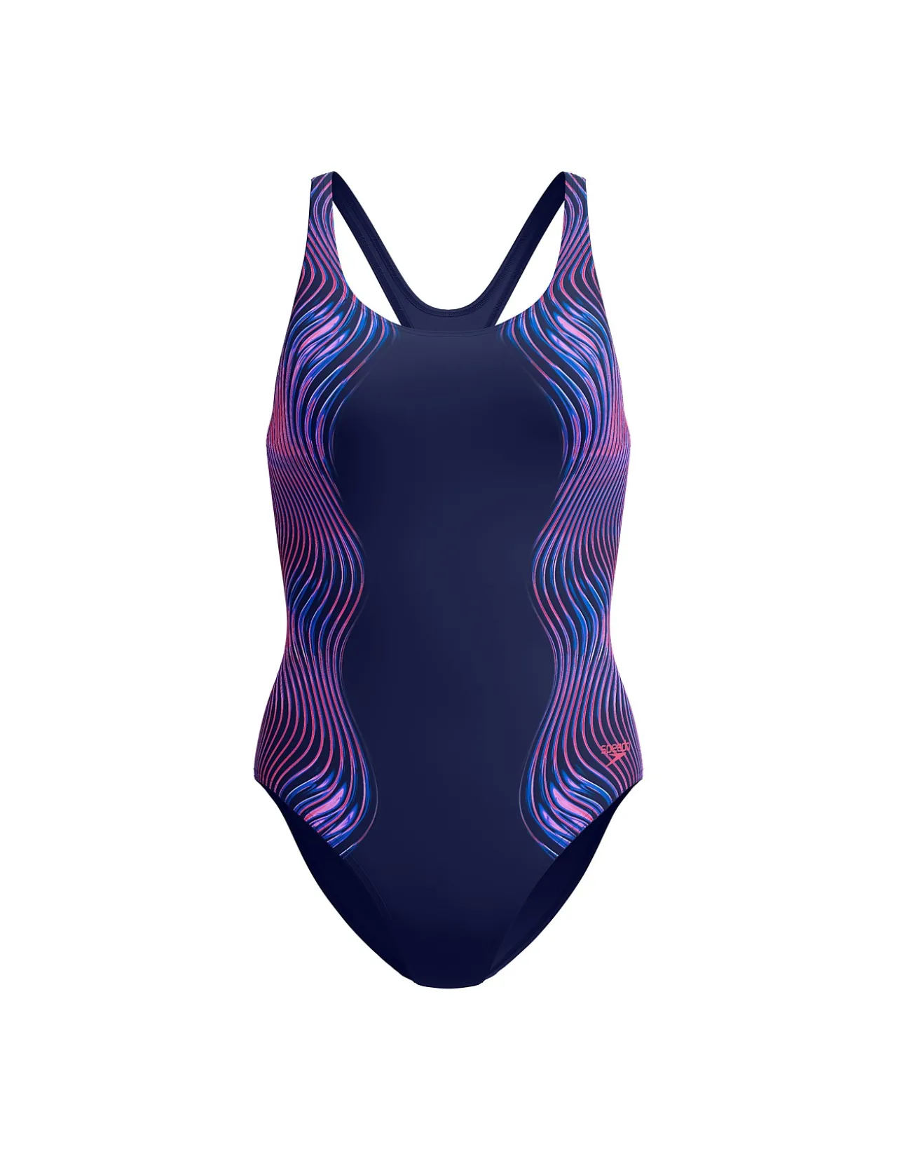 Womens Engineered Print Butterfly Back One Piece Swimsuit