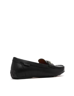 WOMEN'S Foxx Black Pebbled SHOE
