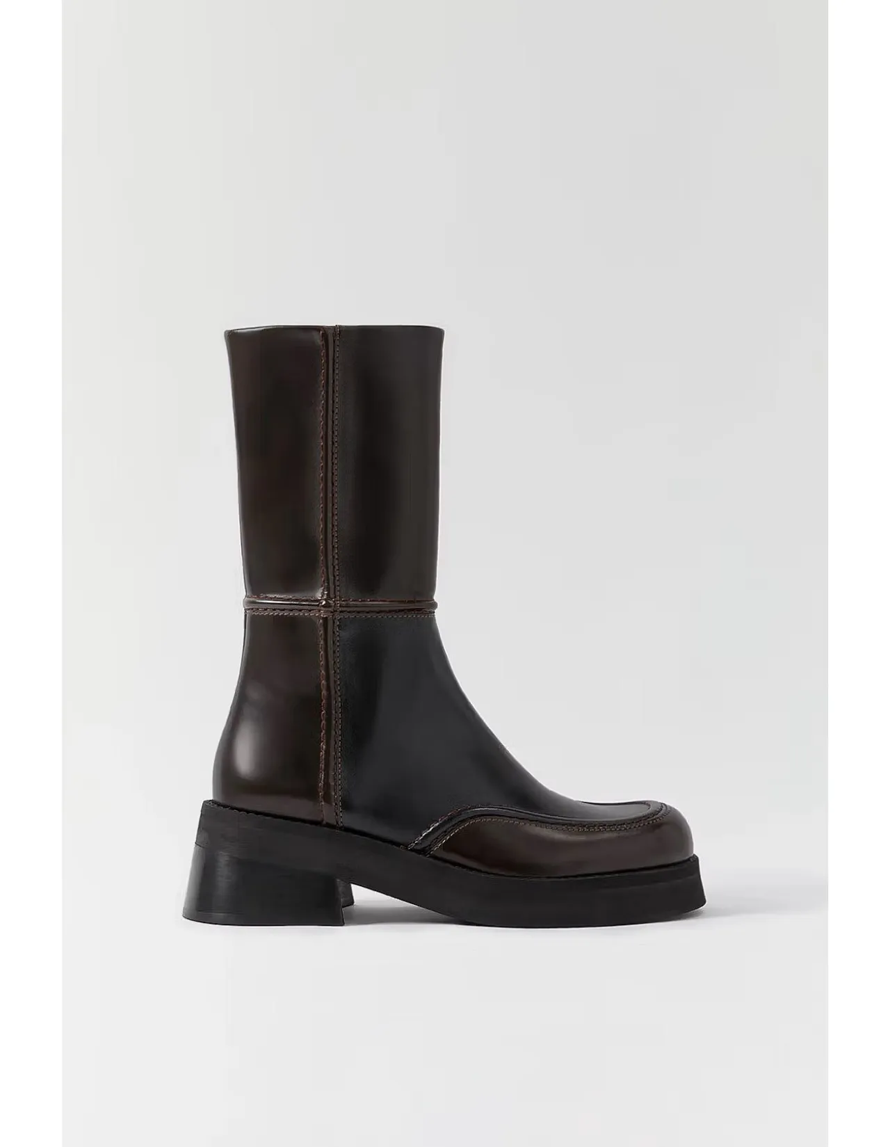 Women's Inne Brown Ankle Boots