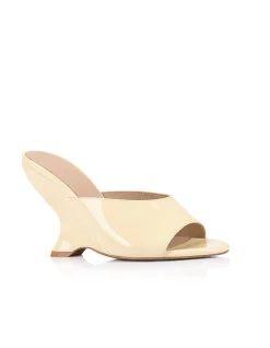 WOMEN'S Martha Patent Leather Wedge SANDAL