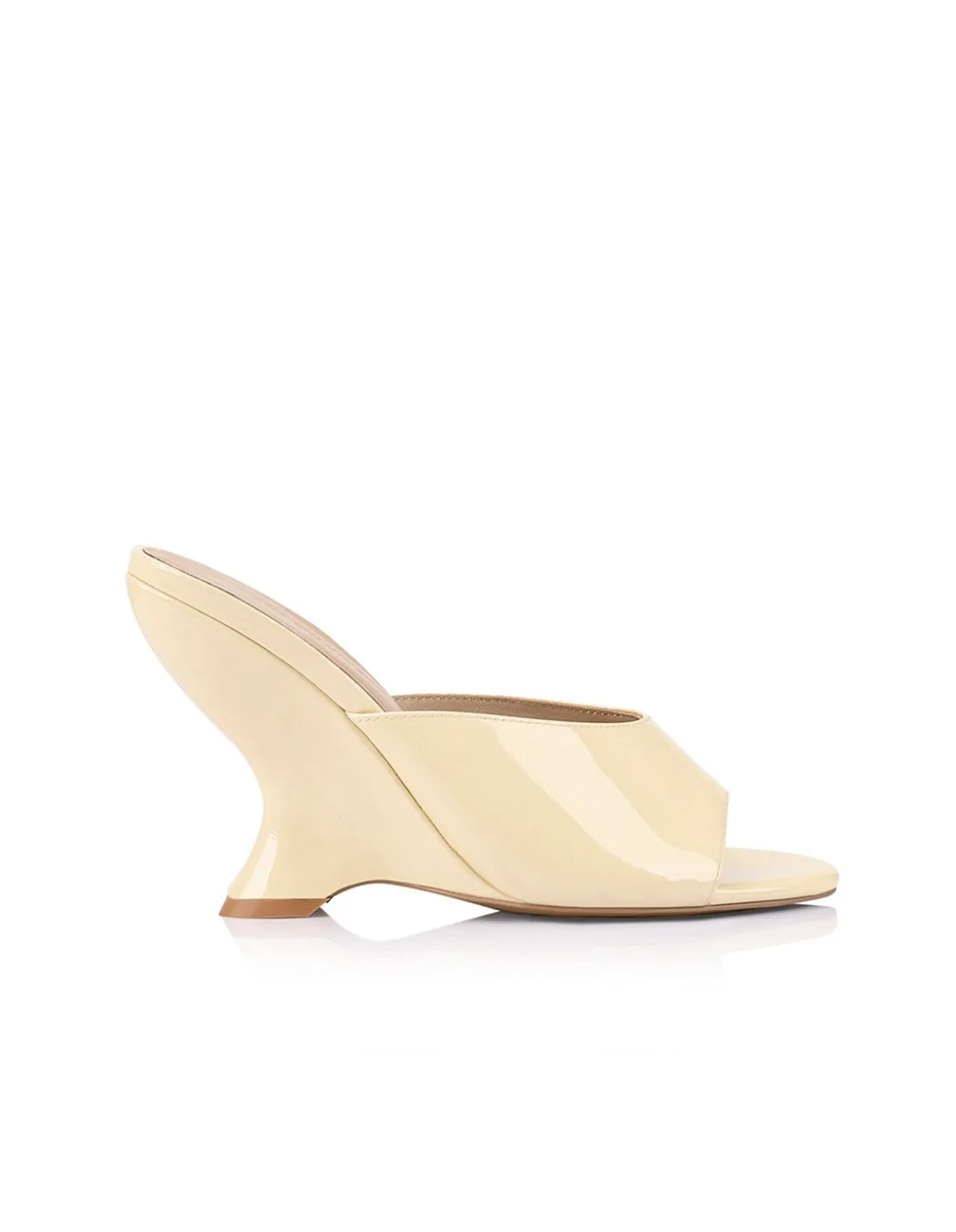 WOMEN'S Martha Patent Leather Wedge SANDAL