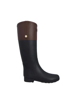 WOMENS REFINED GOLD TRIM RIDING BOOT