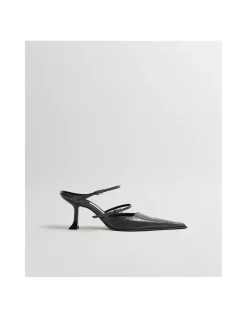 Women's Shari Grey Straps Mules