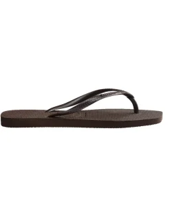 WOMEN'S Slim Square Dark Brown THONG