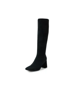 Wommer Block Heel Knee High Boots