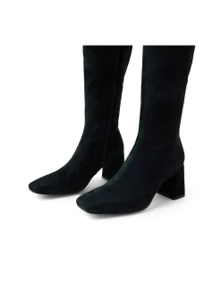 Wommer Block Heel Knee High Boots