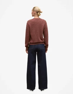 Wool Cashmere Sparkle Crew
