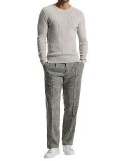 WOOL RIB SWEATER