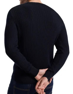 WOOL RIB SWEATER