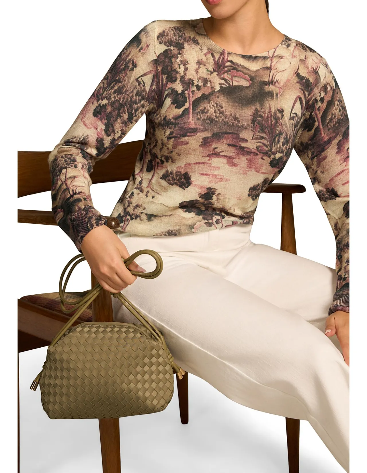 Wool Tencel Jumper