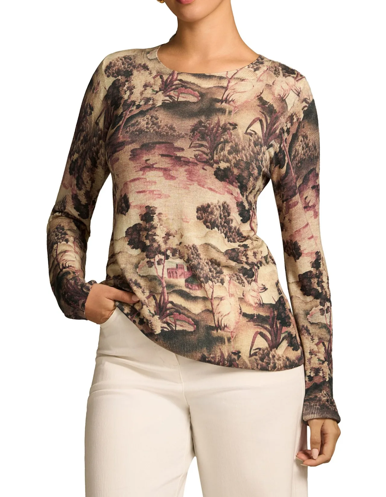 Wool Tencel Jumper