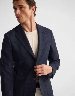 WORDSWORTH LUX HERRINGBONE BLAZER