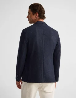 WORDSWORTH LUX HERRINGBONE BLAZER