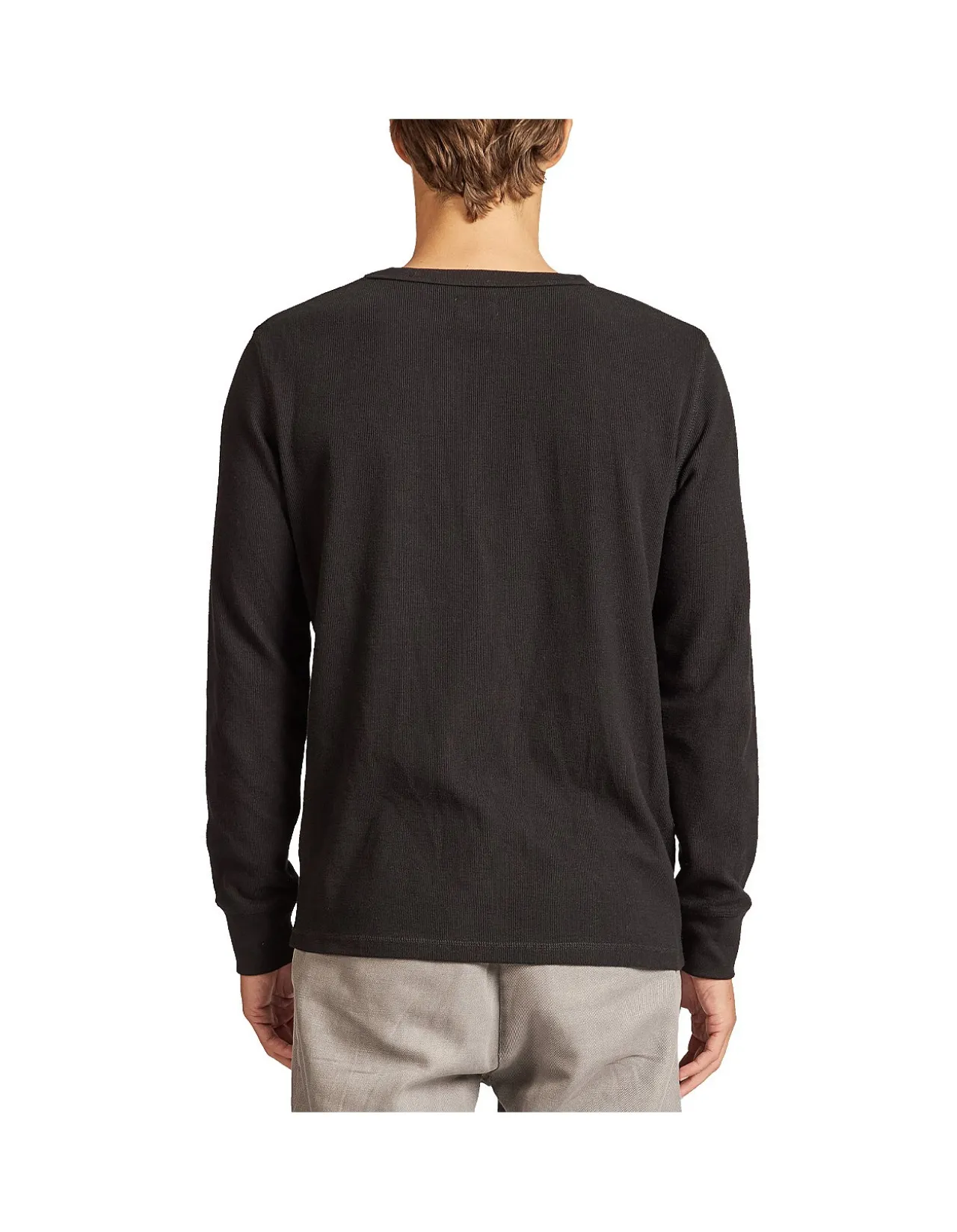 Workers Long Sleeve Rib Crew
