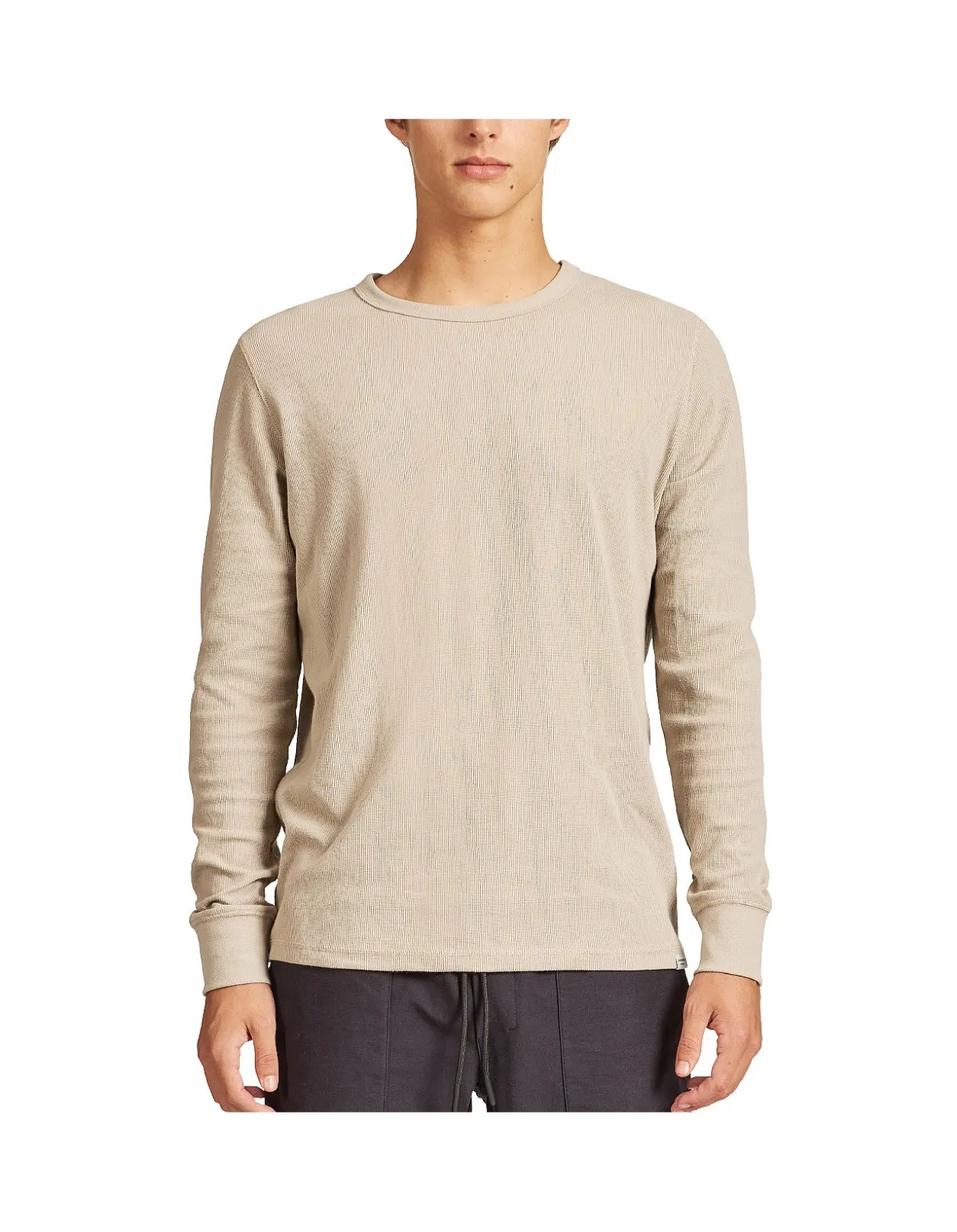 Workers Long Sleeve Rib Crew