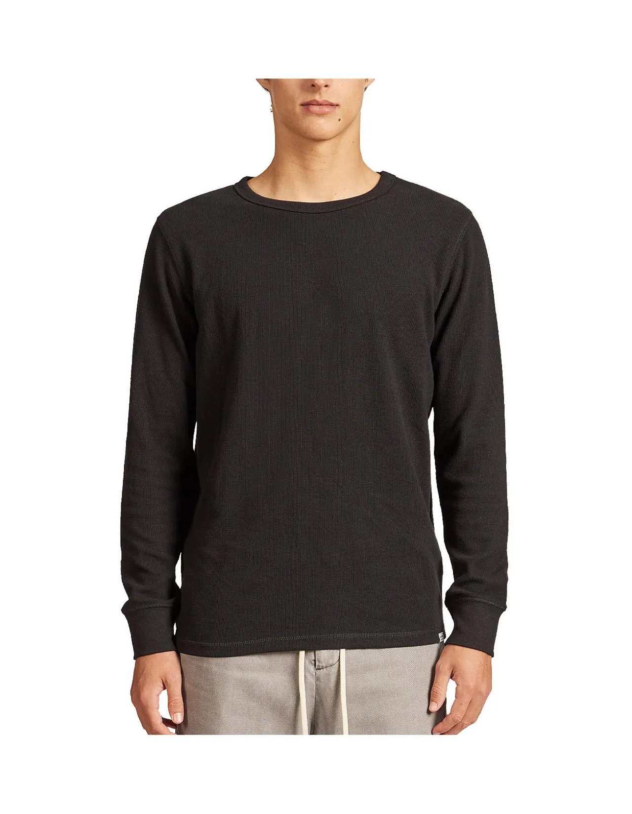 Workers Long Sleeve Rib Crew