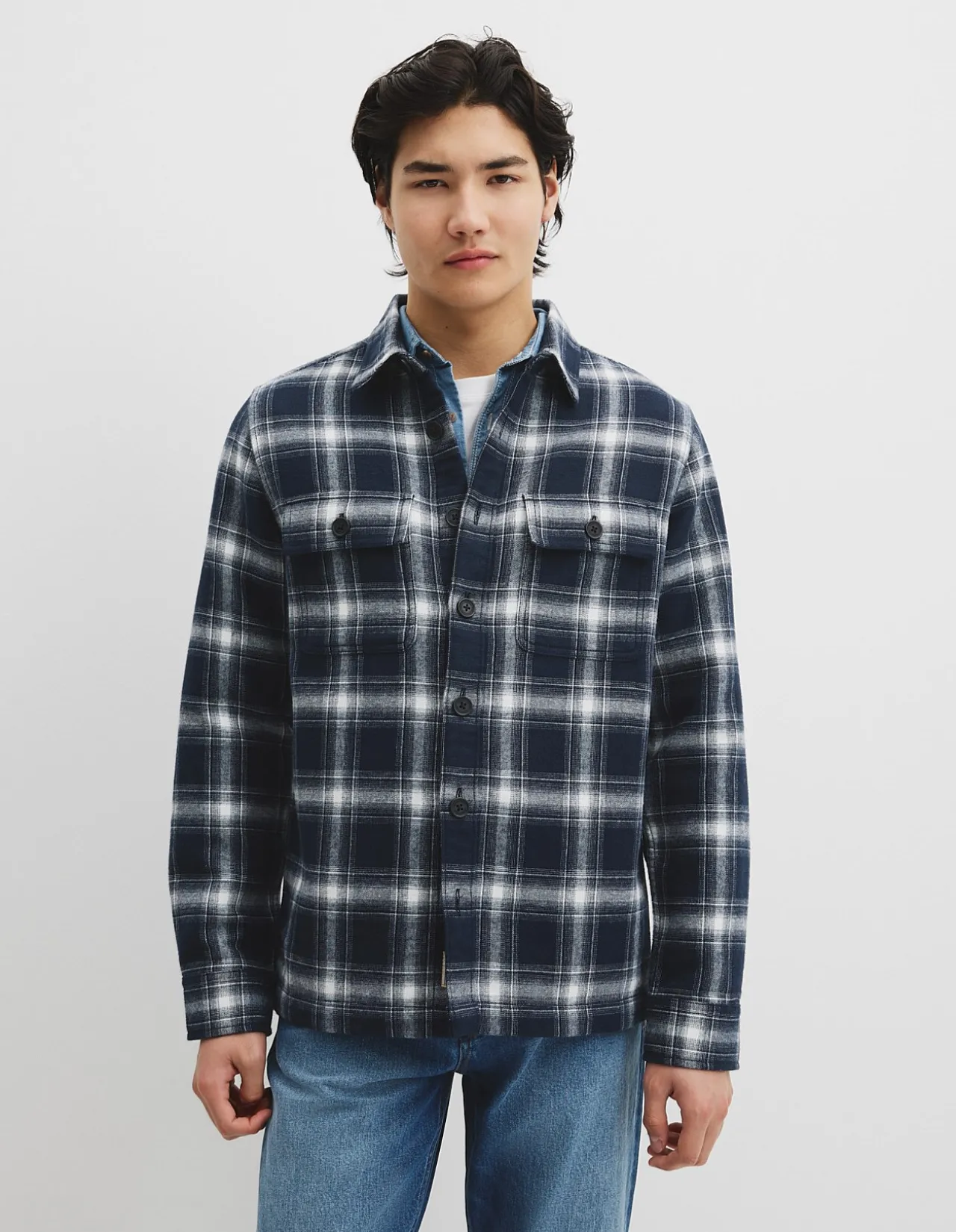 Workwear Check Overshirt